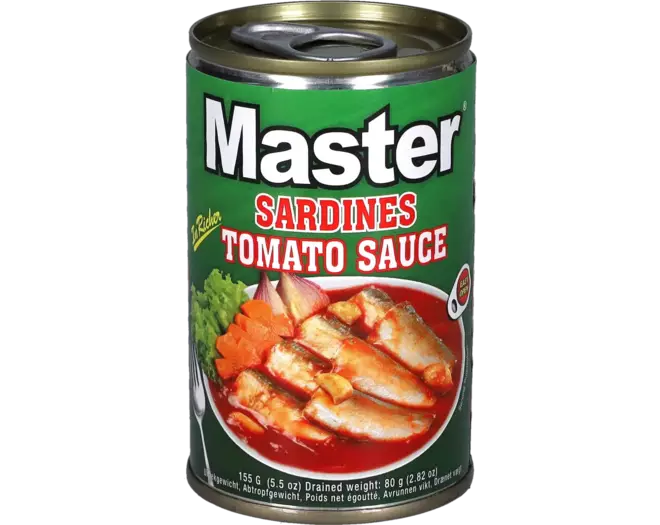 Master Premium Sardines in Tomato Sauce 155g