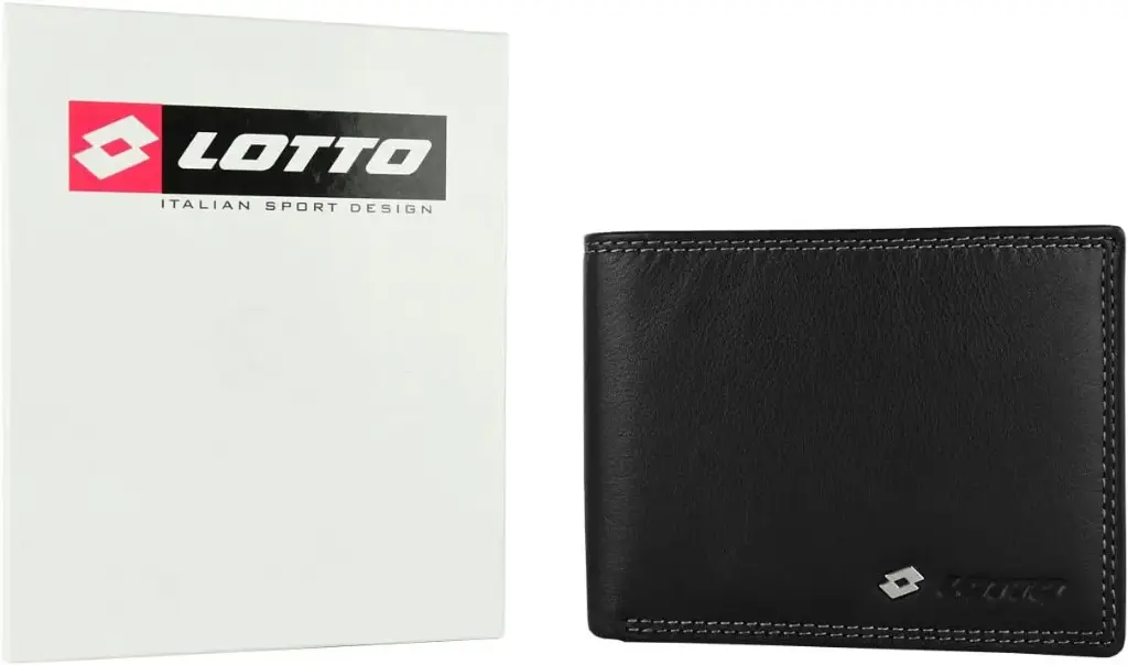 Lotto Men's Genuine Leather Large Wallet