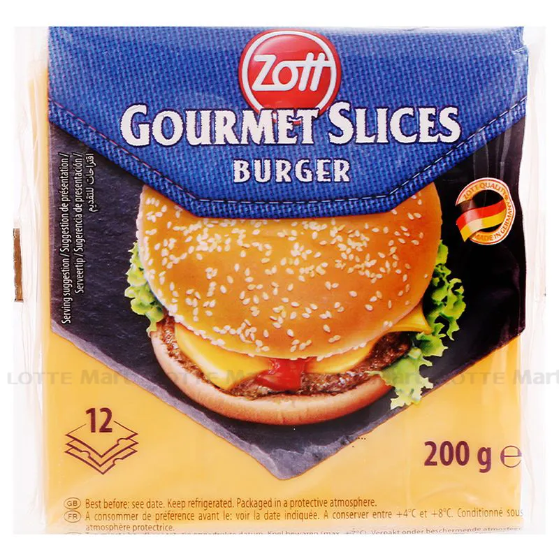 Zott Gourmet Slices Burger 200g