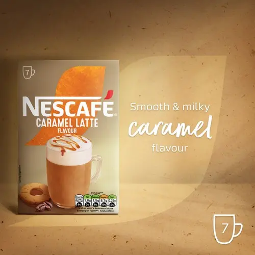 Nescafe Latte Caramel 7 Sachets