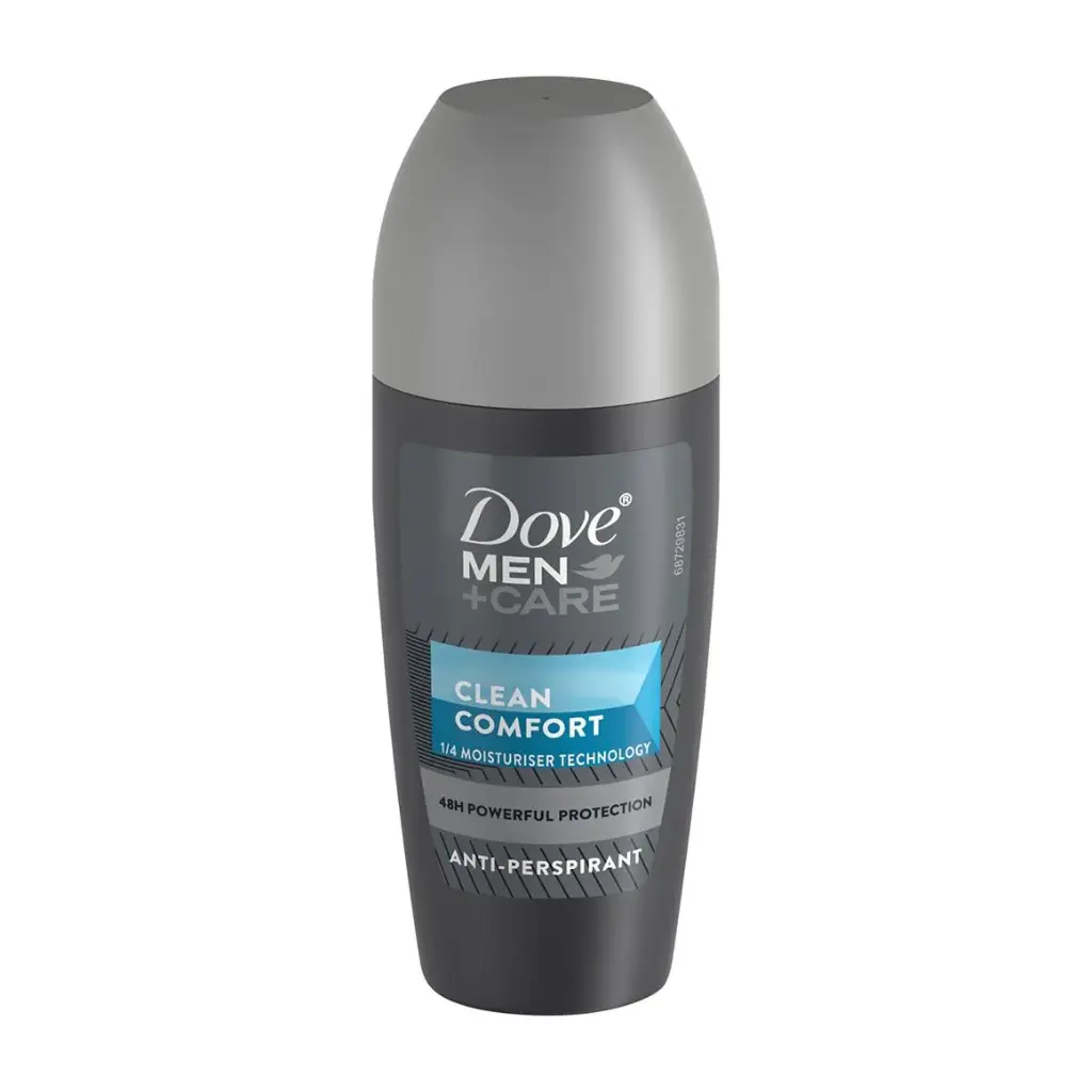 Dove Men+Care Clean Comfort Antiperspirant Deodorant Roll-On 50ml 