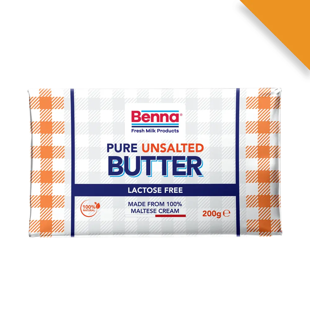 Benna Butter Unsalted LF 200g