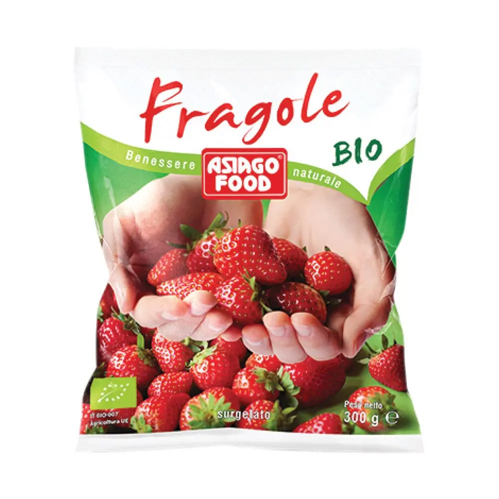 Asiago Frozen Fruit Bio Strawberries ( Fragole ) 300g