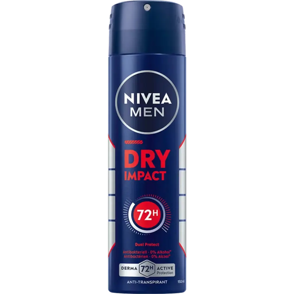 Nivea Spray Men Dry Impact 150 ml