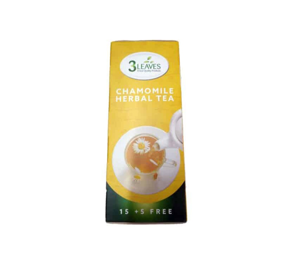 3 Leaves Chamomile Herbal Tea 15+5 Free