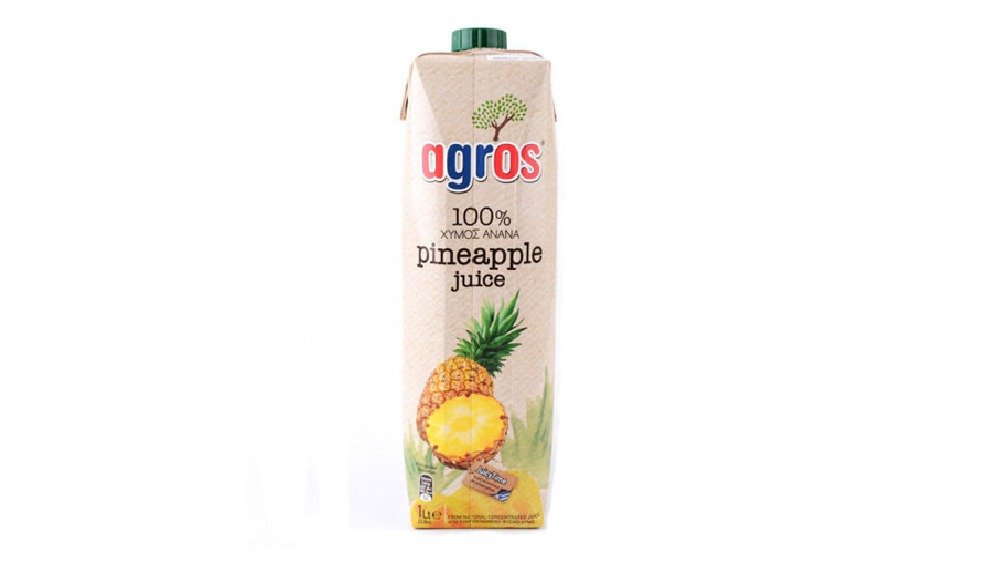 Agros Pineapple Juice, 1L