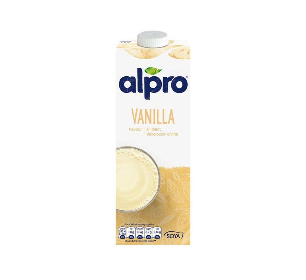 Alpro Drink Soya Vanilla Drink, 1L