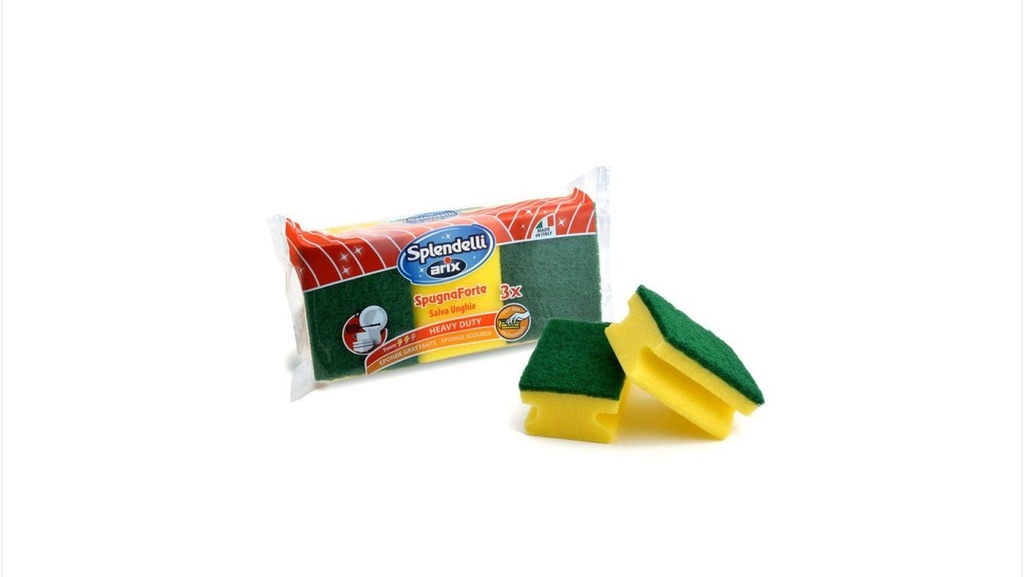 Arix Grip Scourer Sponge 3Pc