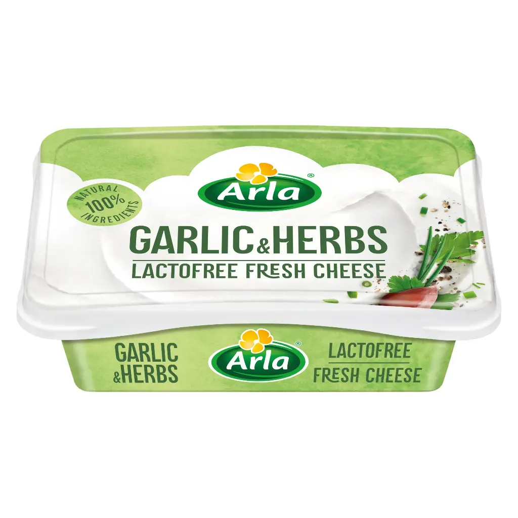 Arla Cream Cheese Garlic Herbs 200g