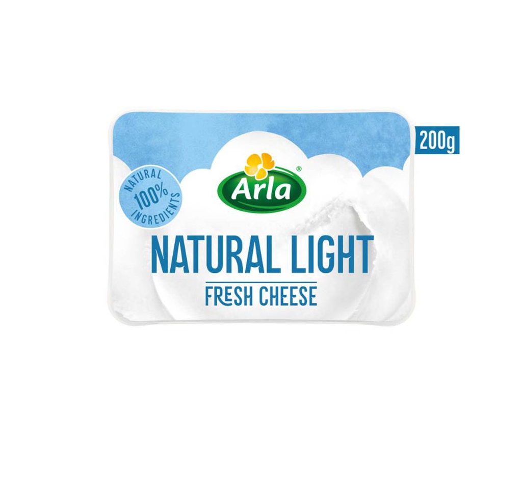 Arla Natural Fresh Cheese Light 220g