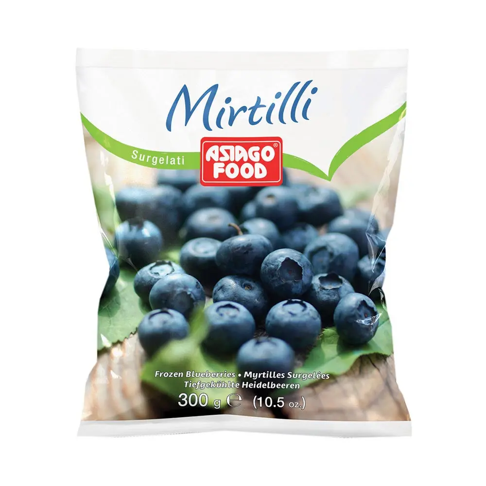 Asiago Frozen Fruit Blueberries 300g