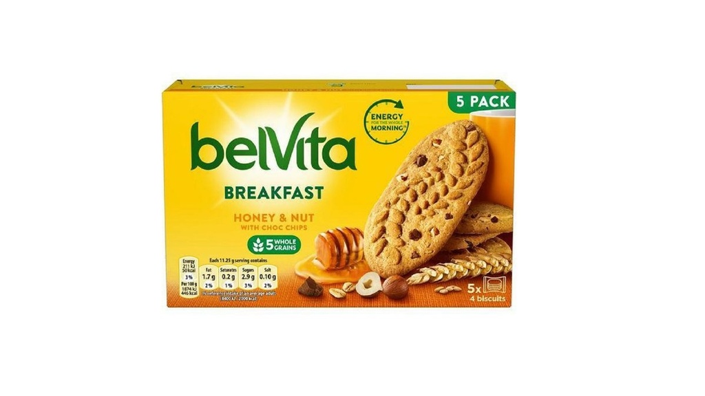 Belvita Breakfast Honey And Nut 225g