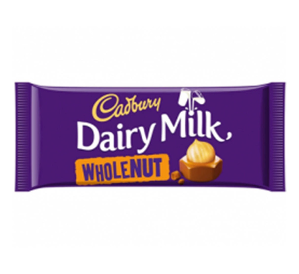 Cadbury Dairy Milk Wholenut 3+1 Free