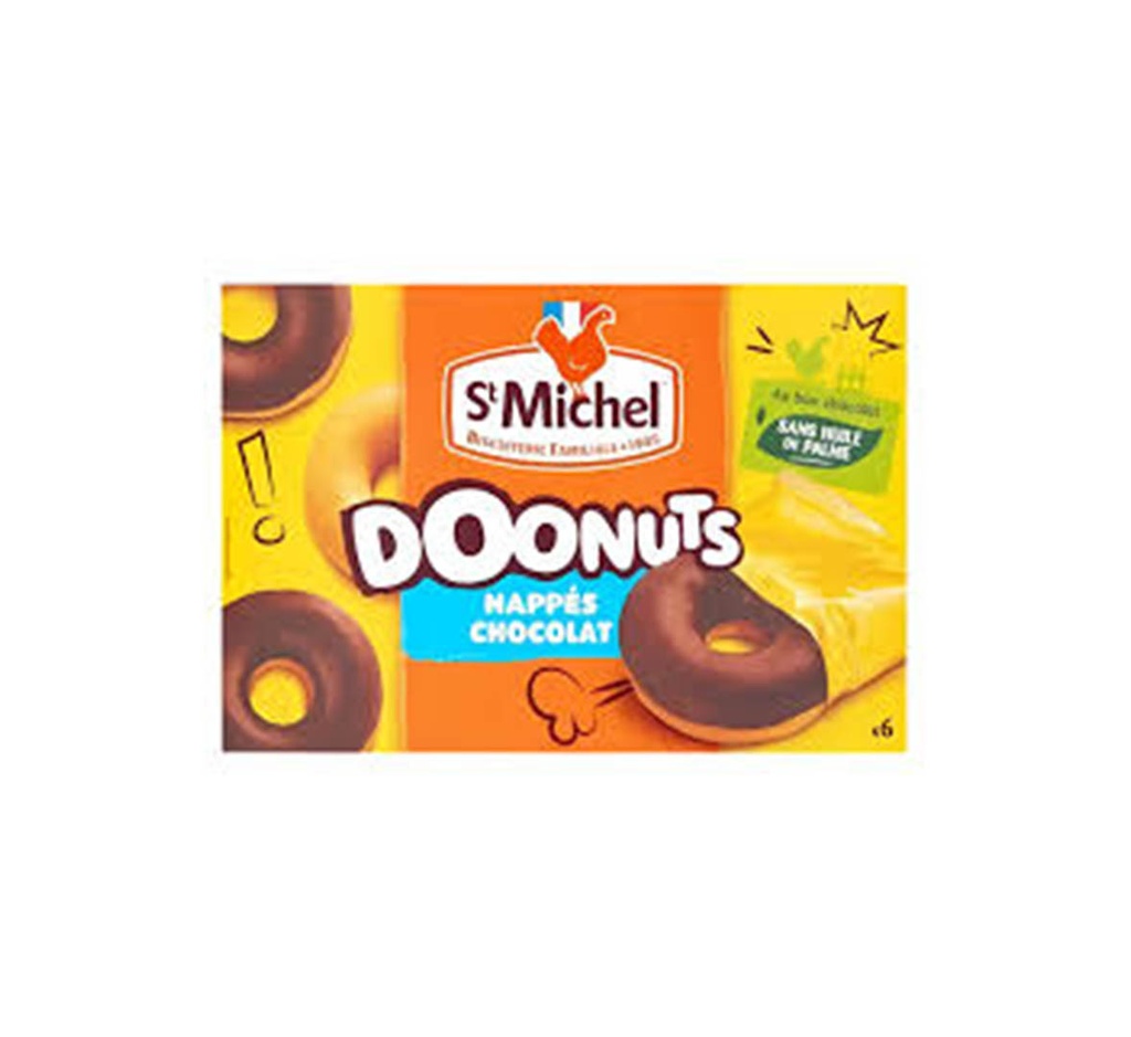 Chocolate Coated Doughnuts X6