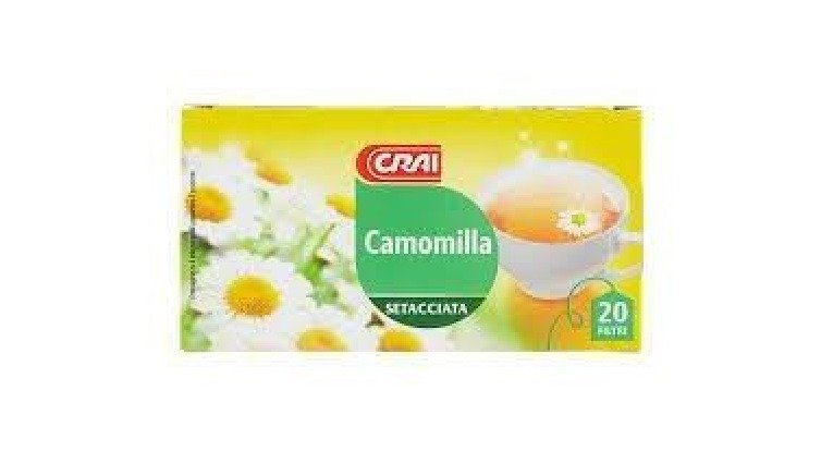 Crai Camomilla Setacciata Tea 20