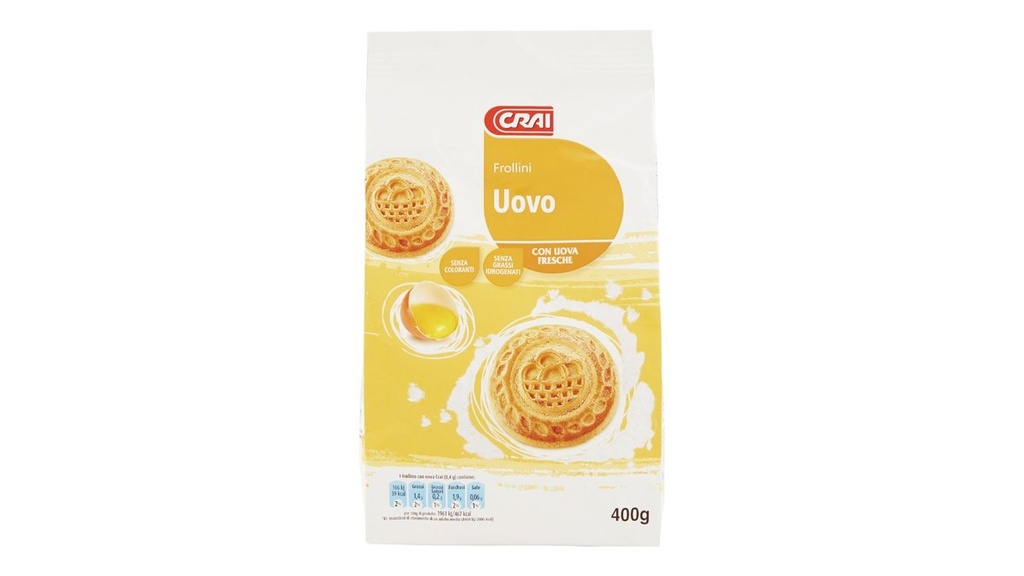 Crai Frollini Uovo 400G