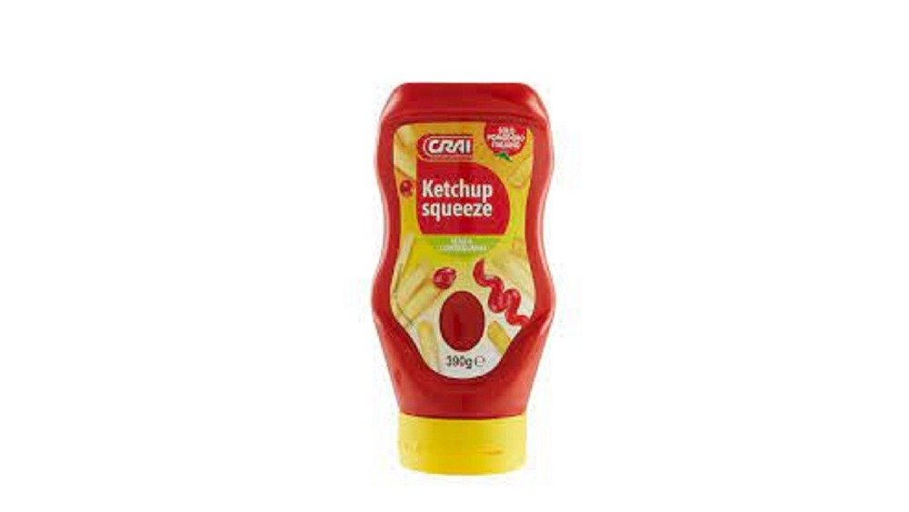 Crai Tomato Ketchup Top Down 390g