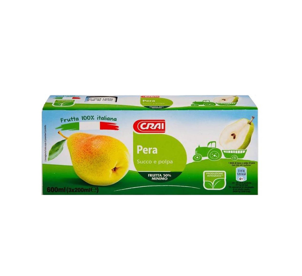 Crai Pera Succo E Polpa 125Ml