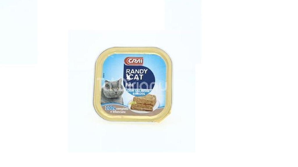 Crai Randy Cat Pate Salmone 100g
