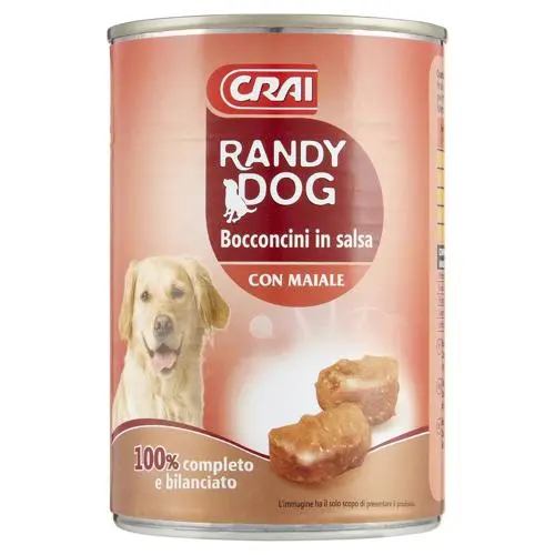 Crai Randy Dog con Maiale (Pork) 400g