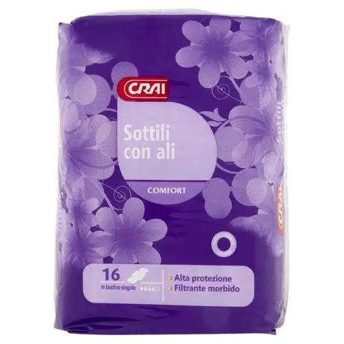 Crai T Femcare Sottili Con Ali 14pcs