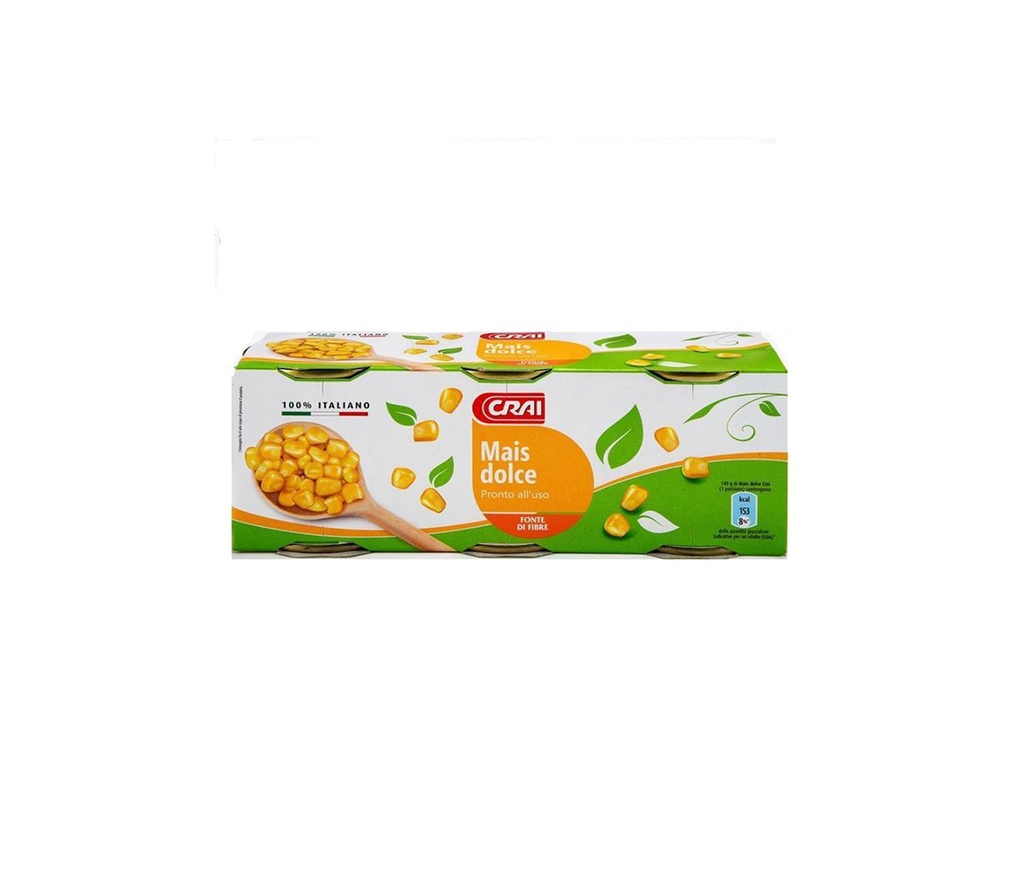Crai Sweet Corn X3Tins