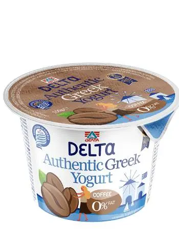 Delta Greek Yogurt 0% Coffee 150g