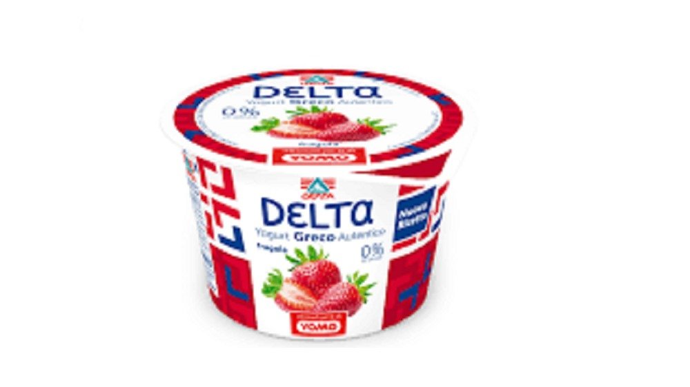 Delta Yogurt Greek Yogurt 0% Strawberry 150g