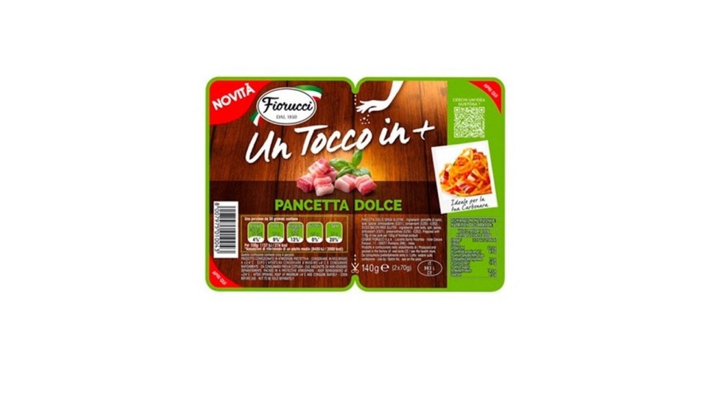 Fiorucci Pancetta Dolce 140g