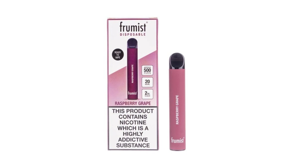 Frumist Disposable Raspberry Grape, 20Mg