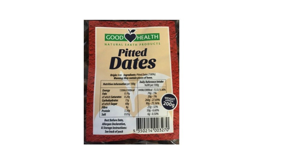 Good Health Pitted Dates 200G