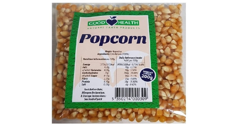 Good Health Popcorn 200g