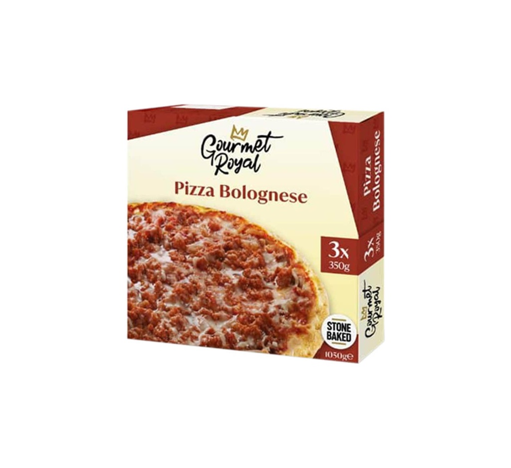 Gourmet Royal Pizza Bolognese 3X350