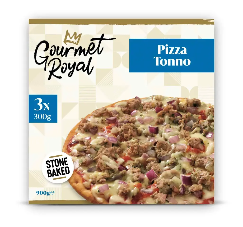 Gourmet Royal Pizza Tonno, 3X300g