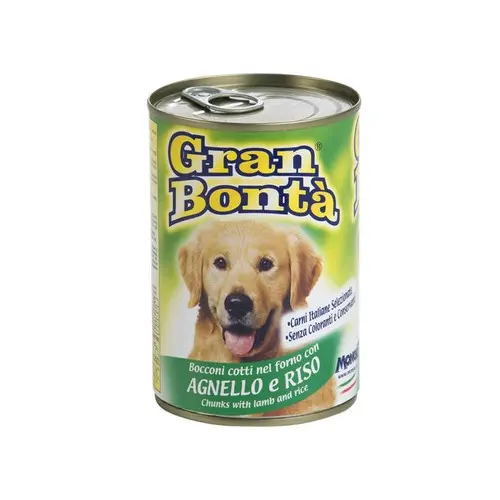 Gran Bonta Dog Lamb & Rice Chuncks 400g