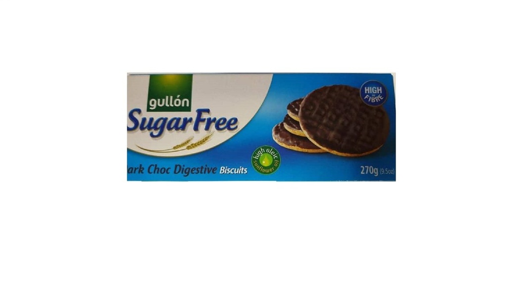 Gullon Dark Choc Digestive Biscuits 270g