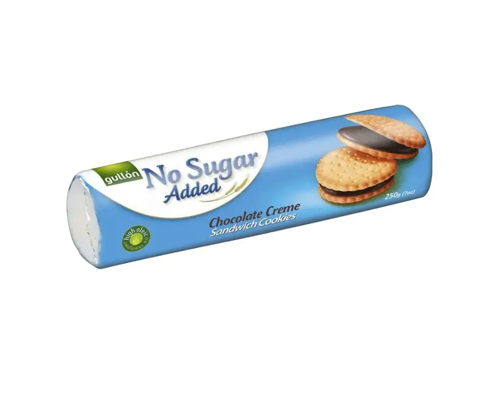 Gullon No Sugar Chocolate Cream Cookies 250g