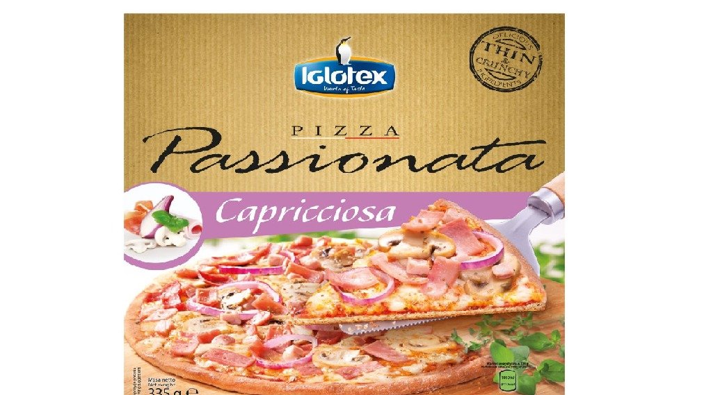 Passionata Pizza Capricciosa, 335G
