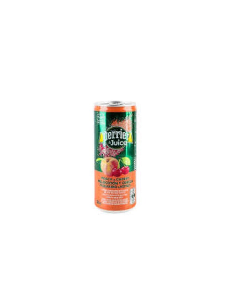 Perrier & Juice Peach & Cherry 250Ml
