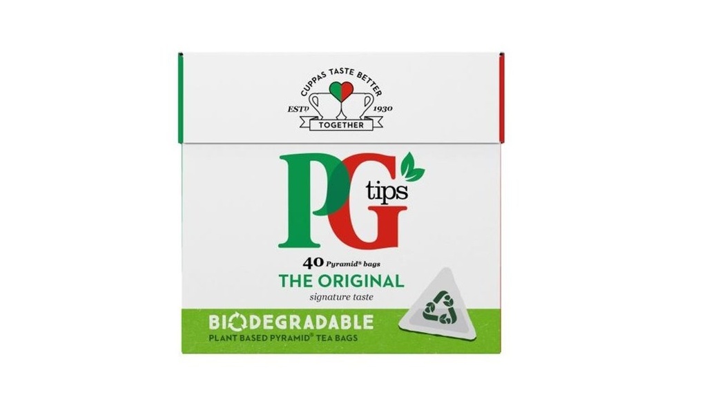 Pg Tips Tea Bags, 125G, 40 Bags