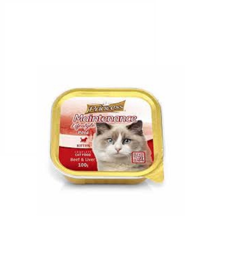Princess Maintenance Pate Beef & Liver, 100G