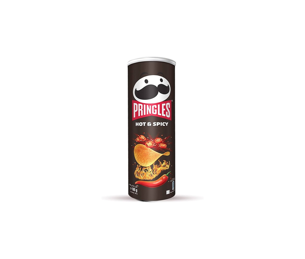 Pringles Hot & Spicy, 165G