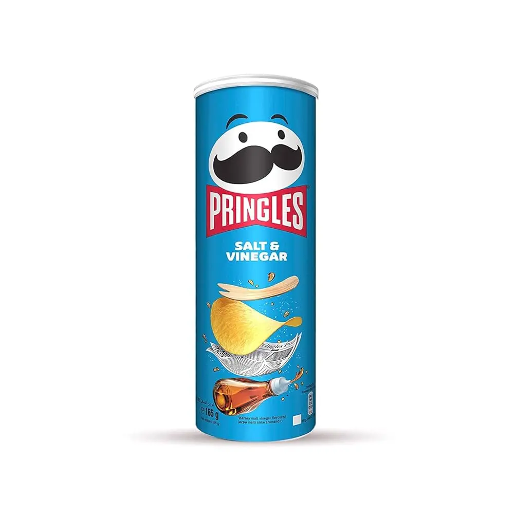 Pringles Salt & Vinegar 165g