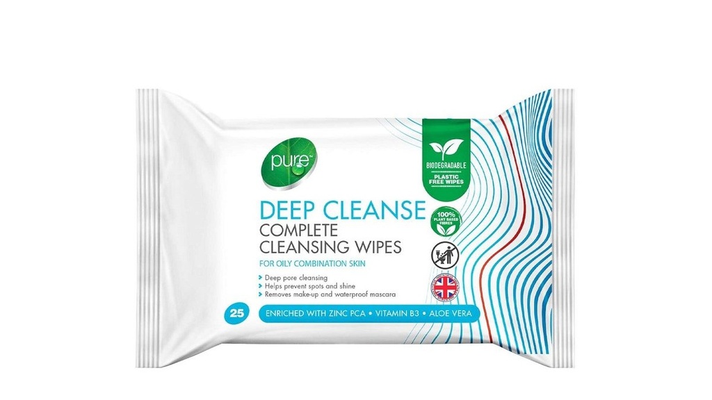 Pure Deep Cleanse Complete Cleansing Wipes