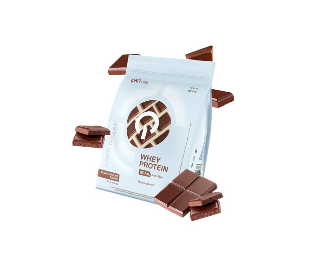 Qnt Whey Protein Light Digest Belgian Choc 500G