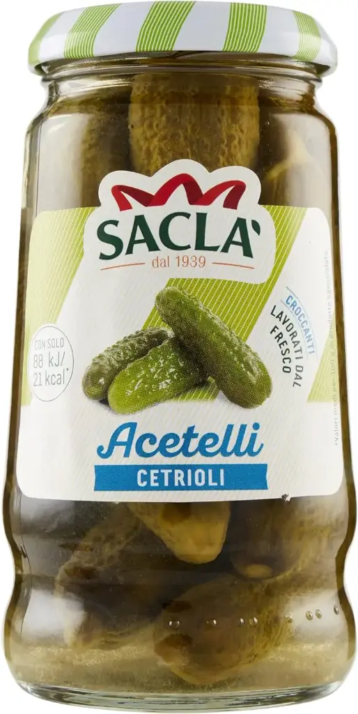 Sacla Acetelli Gherkins 290g