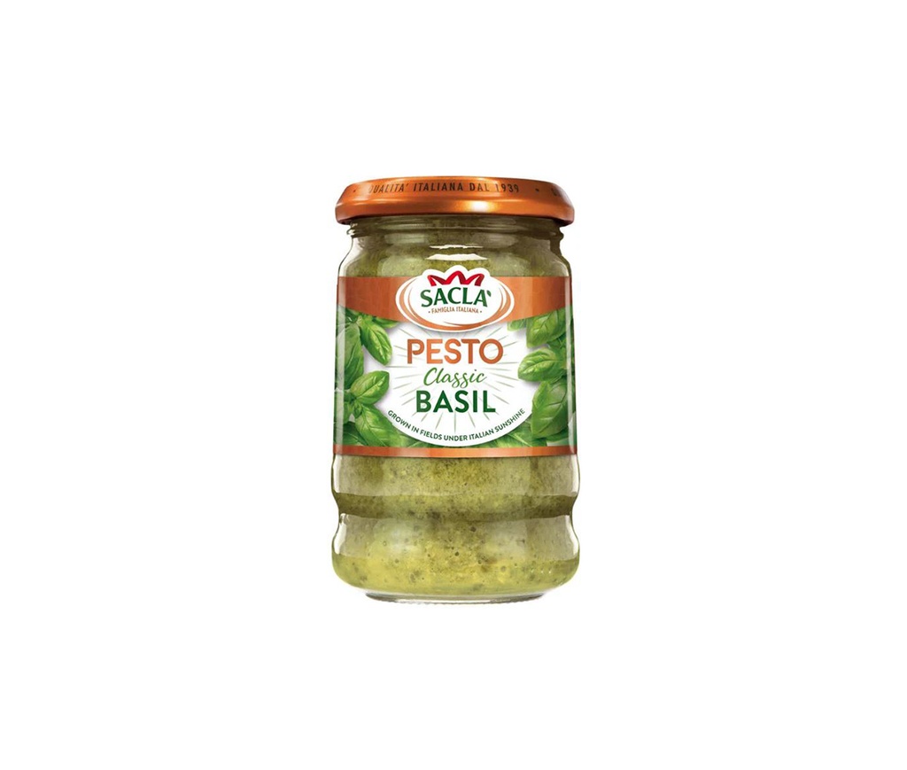 Sacla Pesto Classic Basil 190g