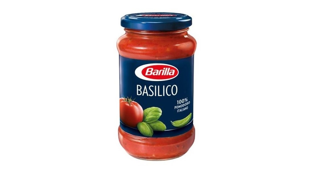 Sedani Rigati No. 94 500G Barilla Basilico Sauce, 400G