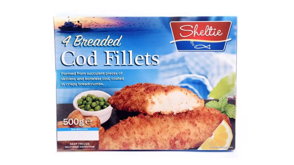 Sheltie 6 Crispy Battered Cod Portions 540g