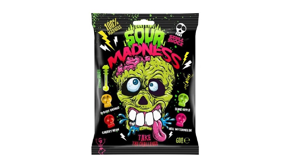 Sour Madness Candies 60g